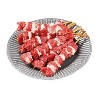 果勋羊肉串50串新鲜羊肉烤肉家庭户外空气炸锅烧烤食材不膻不腻