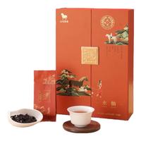 八马茶业 乌龙茶 爱上茶 武夷岩茶水仙一级160g 中火礼盒装 茶叶