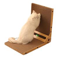华元宠具（hoopet）L型猫抓板窝立式耐磨不掉屑大猫爪板防猫抓沙发保护猫咪玩具用品