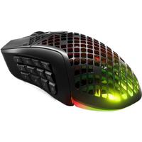 Steelseries 赛睿 Aerox 9 Wireless 2.4G蓝牙 多模无线鼠标 20000DPI RGB 黑色