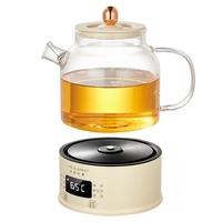 LIFE ELEMENT/生活元素 智能预约定时 养生壶 奶油黄 0.6L