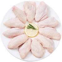 鲜京采  谷饲原切鸡翅中 净重4斤 冷冻 烧烤可乐鸡翅 源头直发 鸡翅中2kg