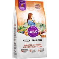 HALO 自然光环 健美体态系列 鸡肉幼猫猫粮 4.54kg