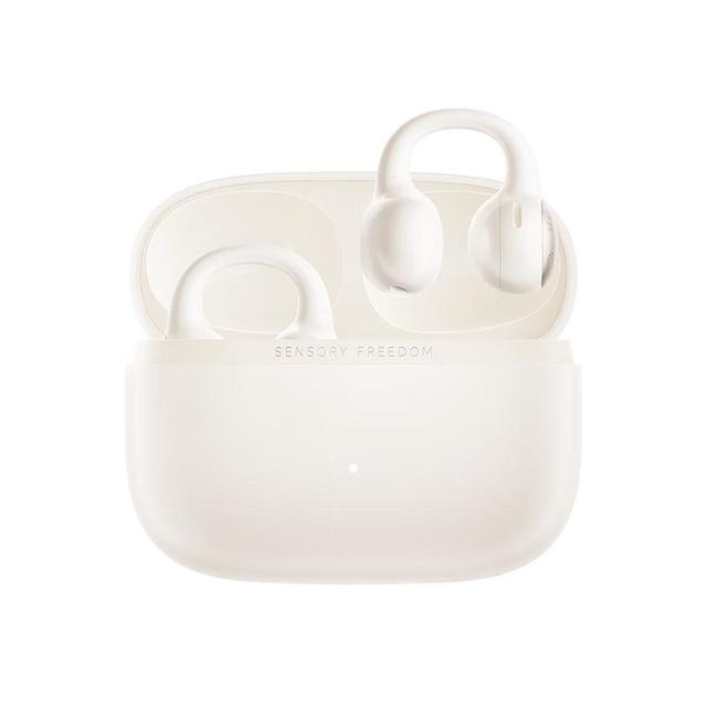 漫步者 花再Zero Clip 耳夹式真无线降噪蓝牙耳机 珍珠白