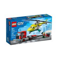 LEGO 乐高 City城市系列 60343 救援直升机运输车