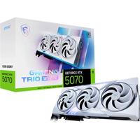 微星 GeForce RTX 5070 GAMING TRIO OC WHITE 12GB 独立显卡