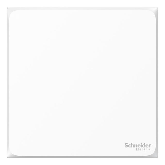 施耐德电气 皓呈系列 A3T31L1_WE_C1 单开单控开关 奶油白