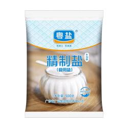粤盐 未加碘精制盐 500g