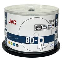 JVC/杰伟世 BD-R蓝光光盘/可刻录盘档案蓝光碟片1-12速25GB光盘大容量光盘可打印50片桶装