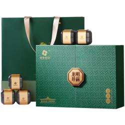 龙池古井 茶叶礼盒装 绿茶明前特级龙井西湖新茶 年货节领导150g