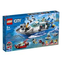 LEGO 乐高 City城市系列 60277 警用巡逻艇