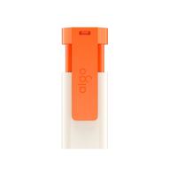 爱国者（aigo）512GB USB3.2 U盘 U332 背夹式 伸缩优盘 年轻双色好搭配 活力橙