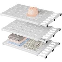 Joybos 佳帮手 衣柜隔板置物架衣柜收纳分层神器免打孔衣橱整理架 24宽*29-40cm