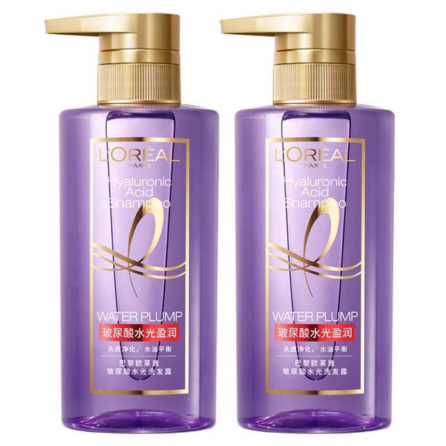 巴黎欧莱雅 欧莱雅洗发水控油蓬松洗发露440ml*2