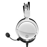 audio-technica 铁三角 ATH-GDL3 封闭式 耳罩式头戴式动圈降噪有线耳机 白色 3.5mm