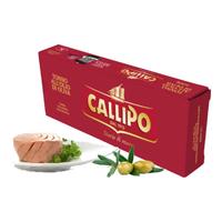 卡里布 Callipo 意大利橄榄油浸黄鳍金枪鱼罐头 80g*3罐