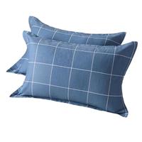 GRACE 洁丽雅 格调 全棉枕套 一对装