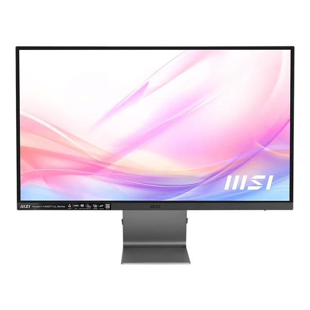 微星 MSI 27英寸 4K 65W Type-c 10Bit 99%DCIP3