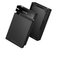 UGREEN 绿联 3.5英寸 SAT硬盘盒 USB 3.0 USB转方口 US222 黑色