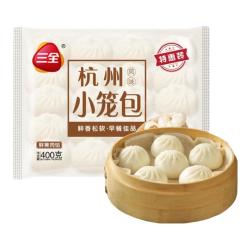 三全 中式早餐系列 杭州发面小笼包400g