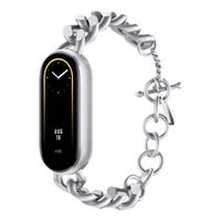 Xiaomi小米手环9 NFC版 银色+链扣金属腕带 哑光银 NFC版银色【链扣金属腕带】