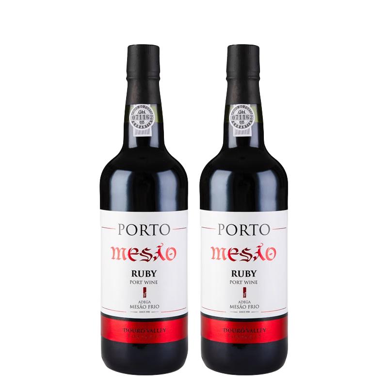 PORTO MESAO 波美克 杜罗河山谷红波特红葡萄酒 2瓶*750ml套装
