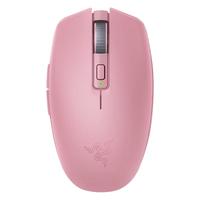 雷蛇 八岐大蛇 V2 2.4G蓝牙 双模无线鼠标 18000DPI 雷蛇粉晶+防滑保护贴纸