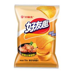 好丽友 好友趣 马铃薯片 加勒比烤翅味 75g