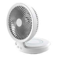 edon E808 桌面小台扇 简约白 充电款