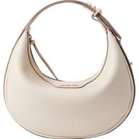 Amazing Song 半月包百搭腋下包斜挎包牛皮大容量单肩包 小号奶昔白