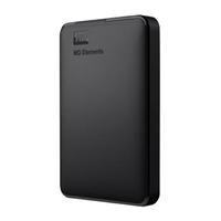 Western Digital 西部数据 Elements 新元素系列 2.5英寸Micro-B便携移动机械硬盘 4TB USB3.0 黑色 WDBU6Y0040B