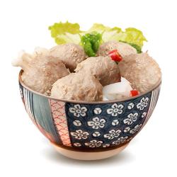 暖男厨房 潮汕海鲜鱼丸墨鱼丸虾丸火锅关东煮麻辣烫丸料食材 肉含量≥85% 潮汕海鲜鱼丸三拼