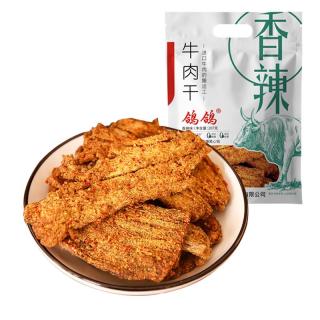 鸽鸽 牛肉香辣酱香肉干肉脯手撕休闲零食熟食追剧下酒随手礼 香辣味牛肉207g（新品）