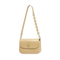 纽芝兰（NUCELLE）包包女包2025时尚牛皮单肩斜挎包高级腋下链条包