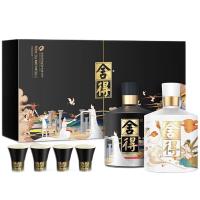 舍得 酒智慧艺术大典52度500ml*2瓶礼盒装+赠品味舍得小酒100ml*2瓶