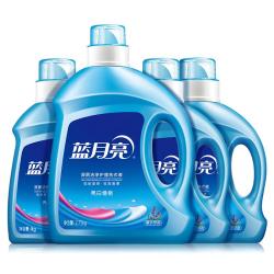 蓝月亮 亮白洗衣液 薰衣草香 2.75kg瓶+1kg瓶*3 护色增艳易漂洗 品质严选