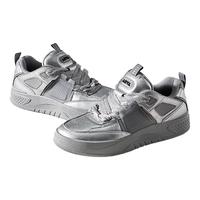 安踏骜游PRO丨潮流板鞋滑板鞋男鞋百搭厚底休闲鞋款运动鞋 信鸽灰/金属钛-2 9(男42.5)