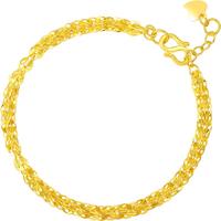 ZHOU LIU FU 周六福 AA071303 凤尾足金手链 18cm 5g