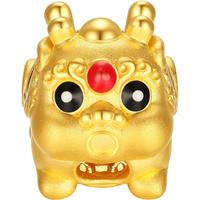 CHJ JEWELLERY 潮宏基 SHG30000773 貔貅足金转运珠 0.8g 大版