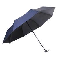 天堂 Paradise 天堂伞307E1 8骨晴雨伞 包边深藏青