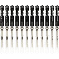 uni 三菱铅笔 UM-153 拔帽中性笔 黑色 1.0mm 12支装