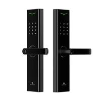 德施曼 V7 Plus 环保锂电池长续航 高端黑 智能门锁