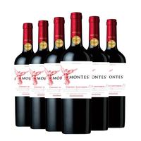 MONTES 蒙特斯 红天使珍藏 科尔查瓜谷赤霞珠干型红葡萄酒 6瓶*750ml套装
