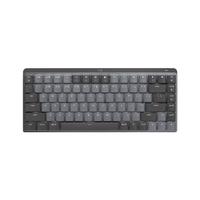 logitech 罗技 MX MECHANICAL Mini 84键 2.4G蓝牙 双模无线机械键盘 灰黑色 凯华矮红轴 单光