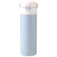 THERMOS 膳魔师 儿童保温杯吸管杯大容量316L  蓝白畅吸杯500ml