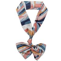 上海故事丝巾女士长条窄边文艺风长巾包包配饰职业 告白 奶白