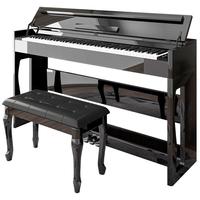 hetitch P-310 电钢琴 88键重锤键盘 烤漆黑