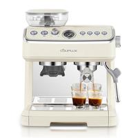 客浦 capleCP296云白双锅炉咖啡机意式半自动家用小型打奶泡研磨一体机 咖啡机（含手柄）