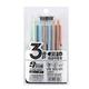 宝克 6PC1931 三角杆按动中性笔 0.5mm 6支/袋