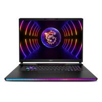 MSI 微星 泰坦GE78HX 十三代酷睿版 17英寸 游戏本 黑色(酷睿i9-13980HX、RTX 4090 16G、64GB、2TB SSD、2.5K、IPS、240Hz、13VI-054CN)